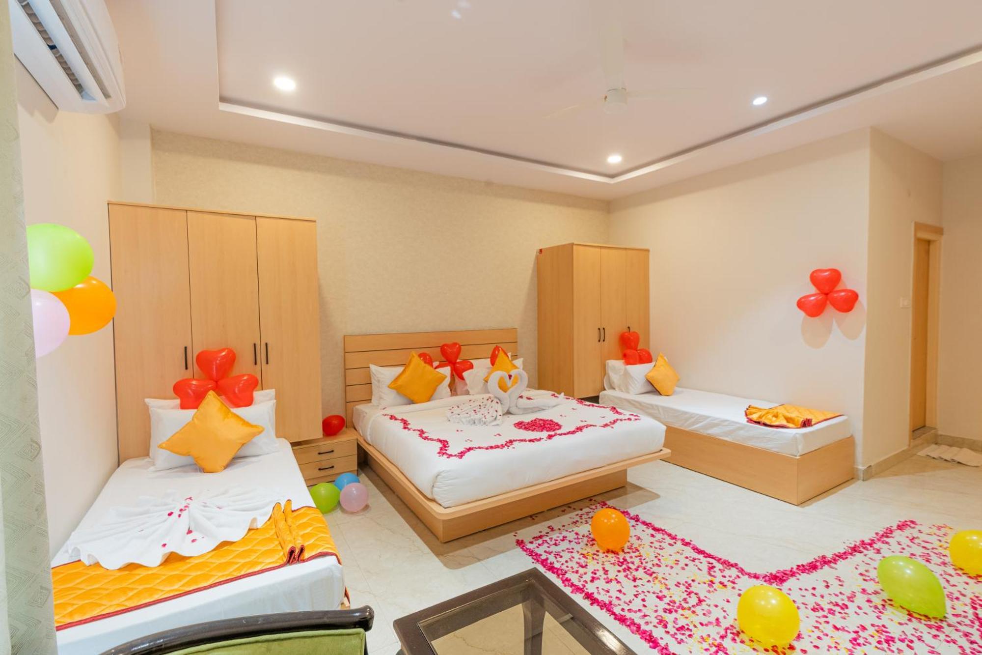 Serene Resort Hyderabad Shamshabad Buitenkant foto